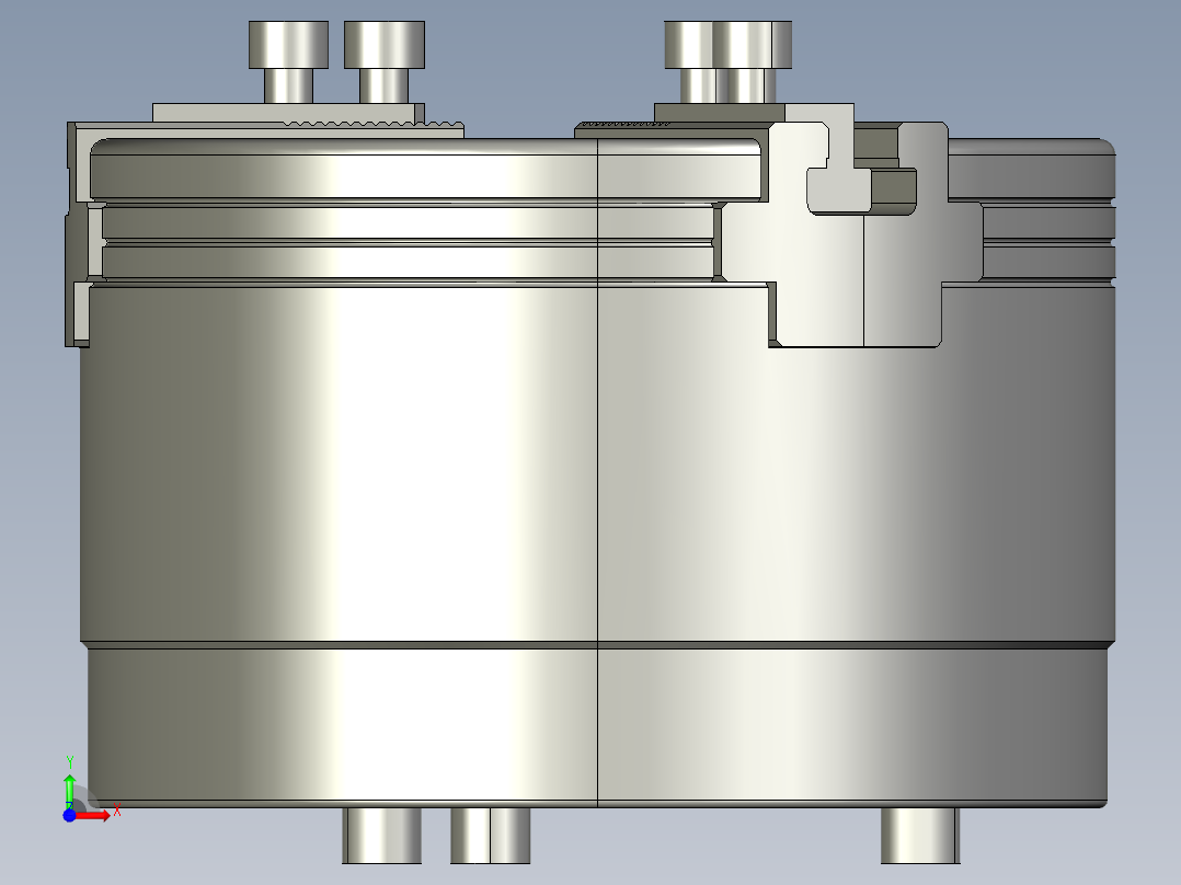 CNC车床三爪夹盘卡盘CNC车床三爪夹盘卡盘前视图