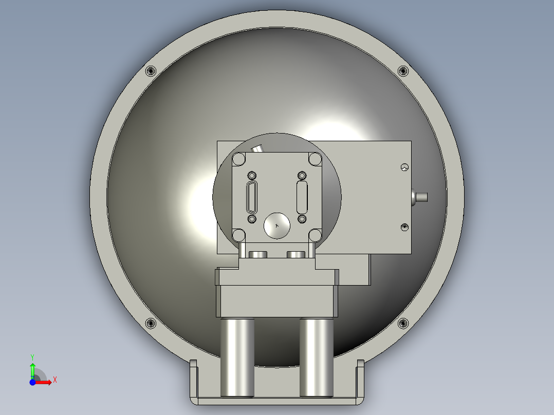 110100双光源相机组件-LXYC-BOSS前视图