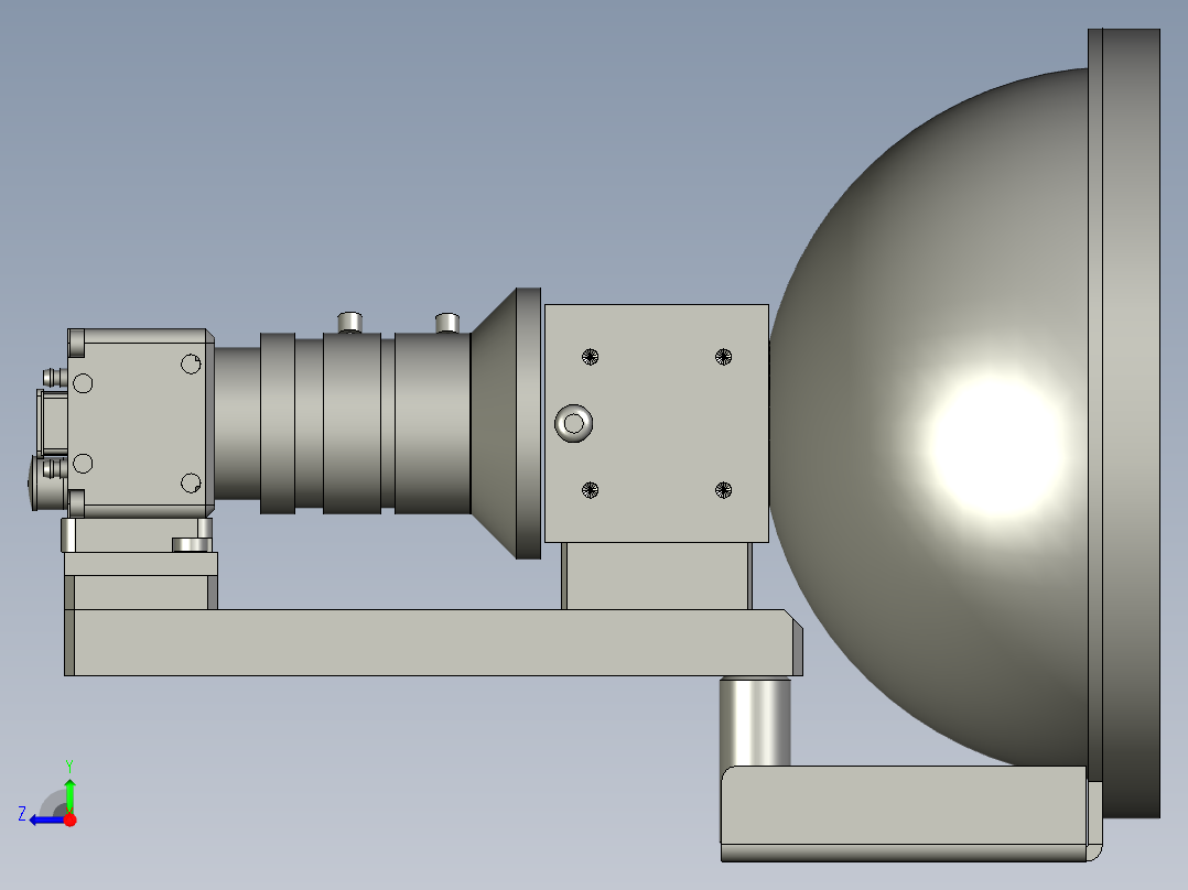 110100双光源相机组件-LXYC-BOSS右视图