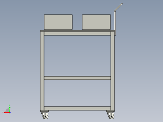 瓶盖上料小车来料后视缩略图