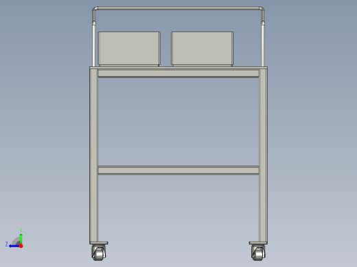 瓶盖上料小车来料右视缩略图
