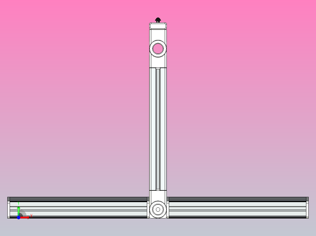 容器双枢轴臂8系列80-695_容器双枢轴臂8系列80-695前视图