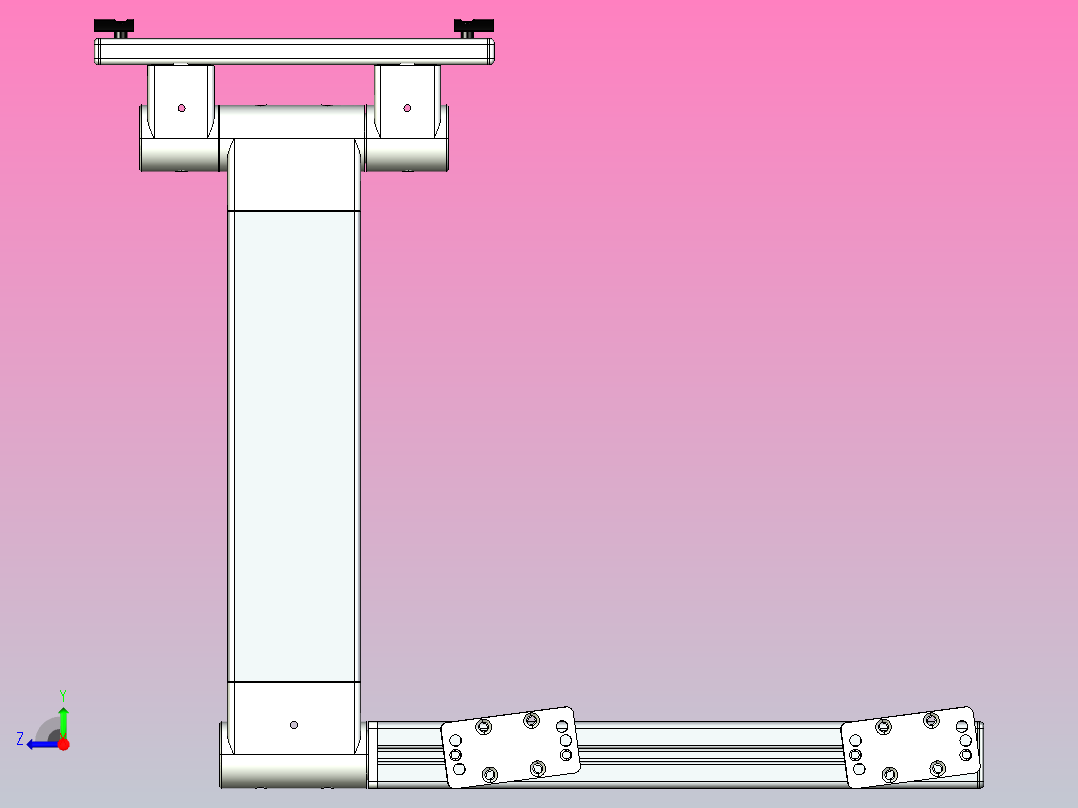容器双枢轴臂8系列80-695_容器双枢轴臂8系列80-695右视图