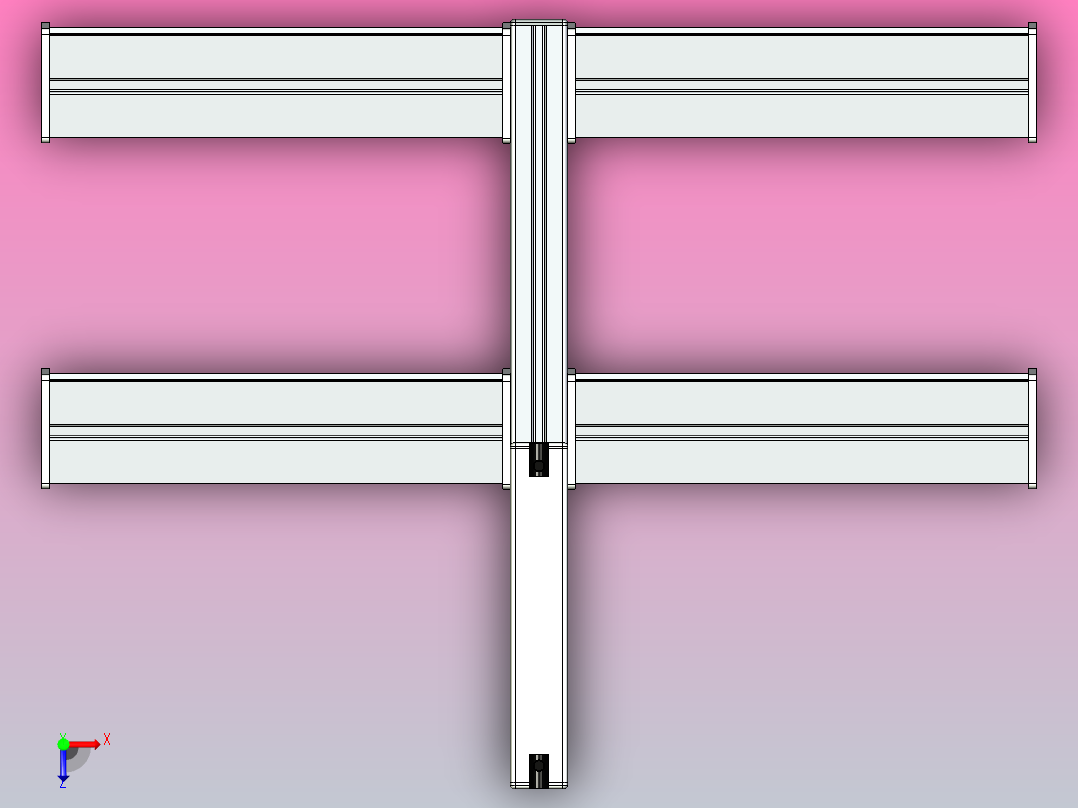 容器双枢轴臂8系列80-695_容器双枢轴臂8系列80-695俯视图