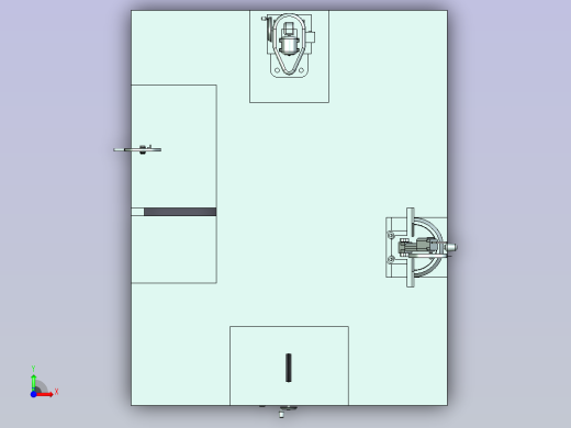锯、切、磨、钻多功能加工平台设计前视缩略图