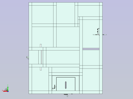 锯、切、磨、钻多功能加工平台设计后视缩略图
