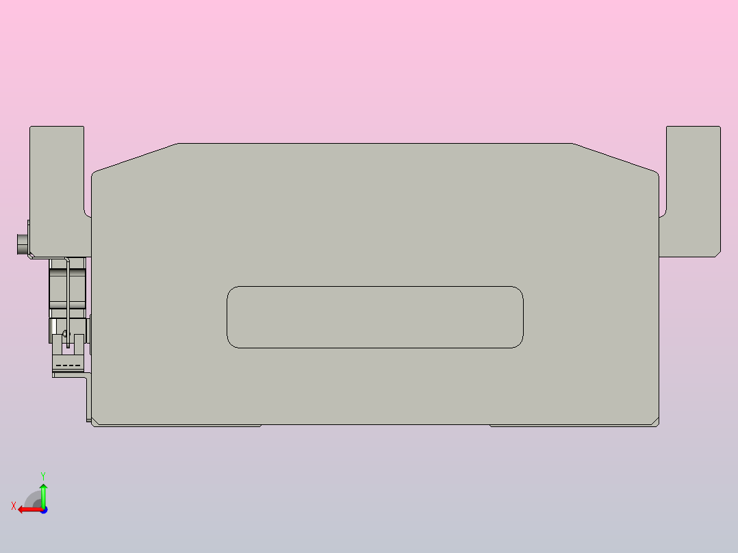 直驱直线电机轴TPA-LNP-230D-P33-L1140-C-1-3-C-10-N3(磁栅尺)后视图