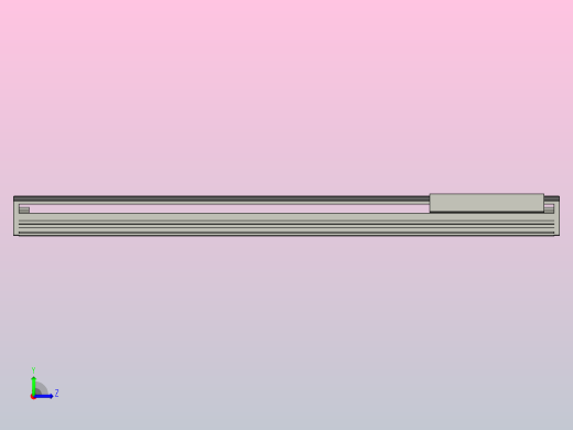 直驱直线电机轴TPA-LNP-230D-P33-L1140-C-1-3-C-10-N3(磁栅尺)左视缩略图