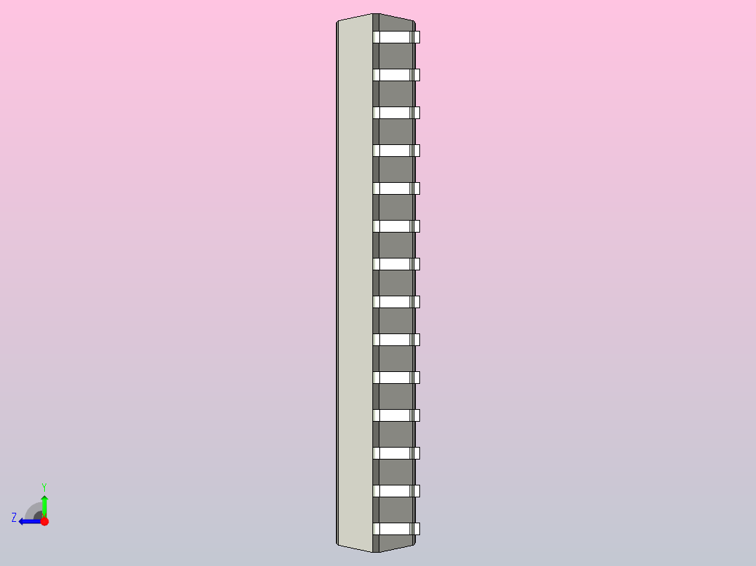 106x SOIC 封装（小外形集成电路）SOIC127P1032X265-28N右视图