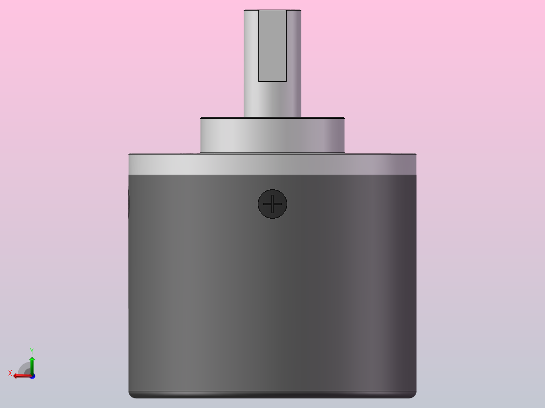 G40S系列旋转编码器[G40S系列-普通安装-轴径8]主视图