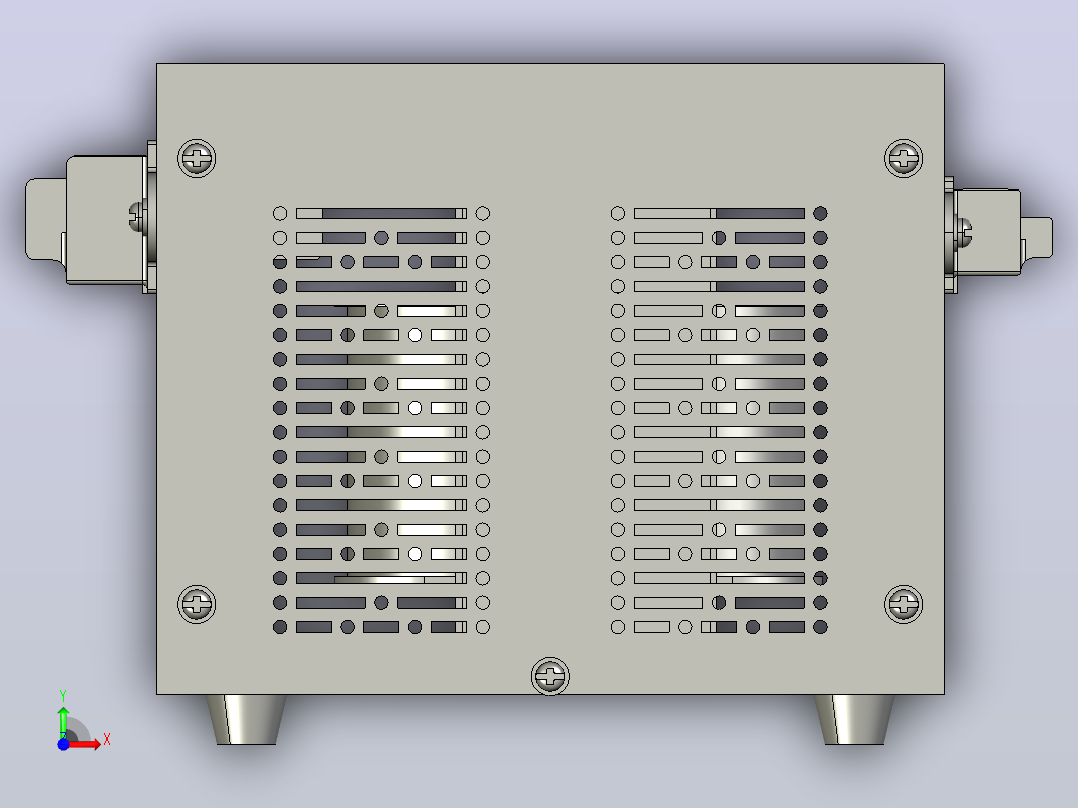 JMB-250～300照明变压器三维模型 202012前视图