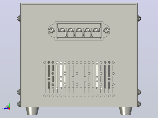 JMB-250～300照明变压器三维模型 202012右视缩略图