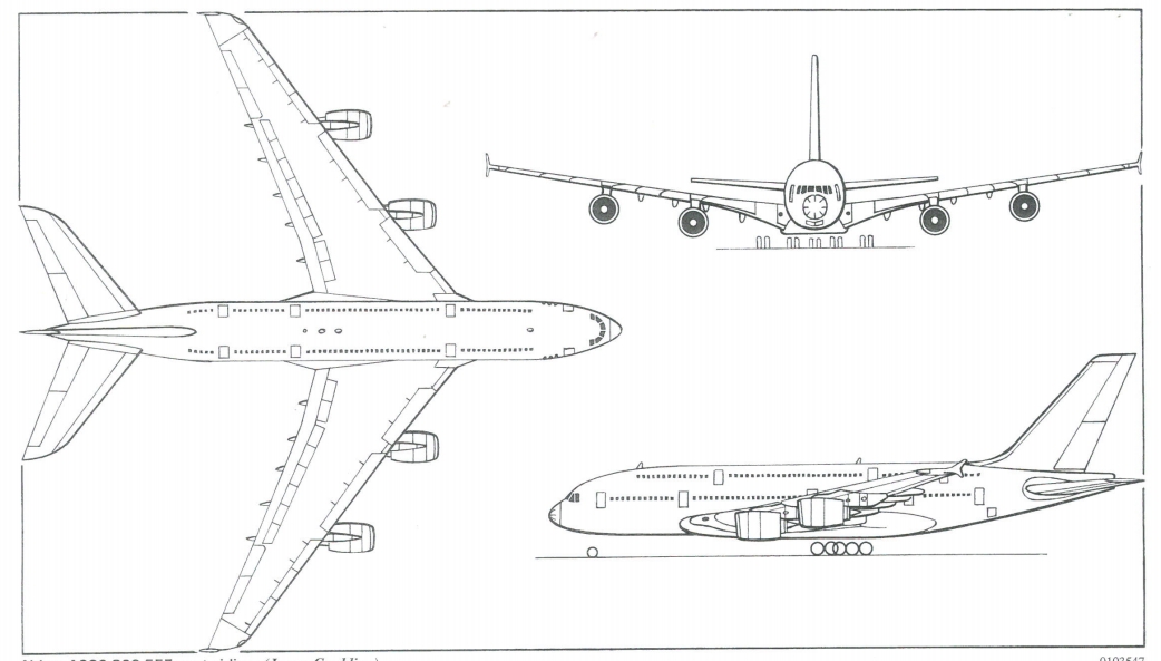 空客A380客机