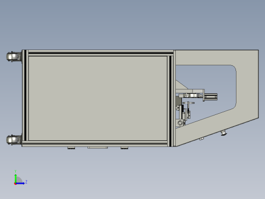 弹簧圈自动化生产线 step格式左视缩略图