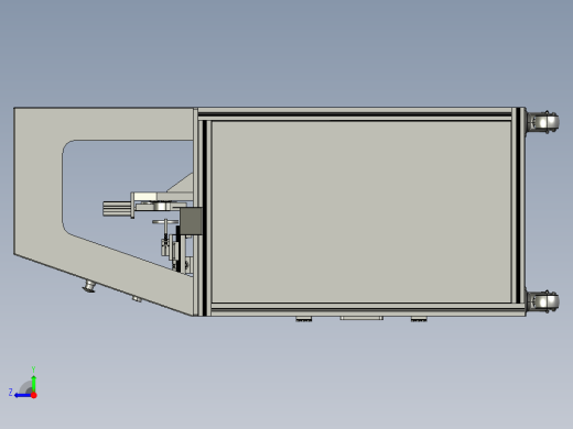 弹簧圈自动化生产线 step格式右视缩略图