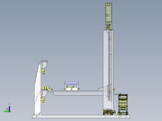 X-Z操滑台左视缩略图