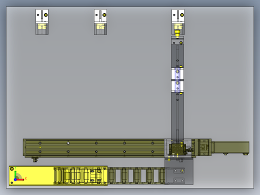 X-Z操滑台俯视缩略图
