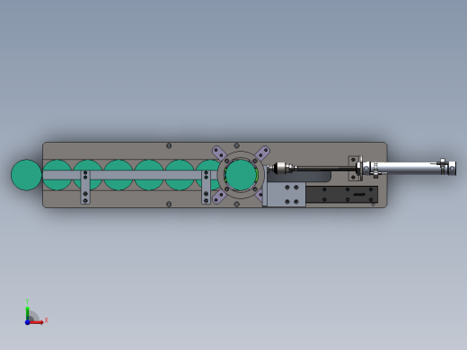 石墨片自动供料机构sw18可编辑前视缩略图
