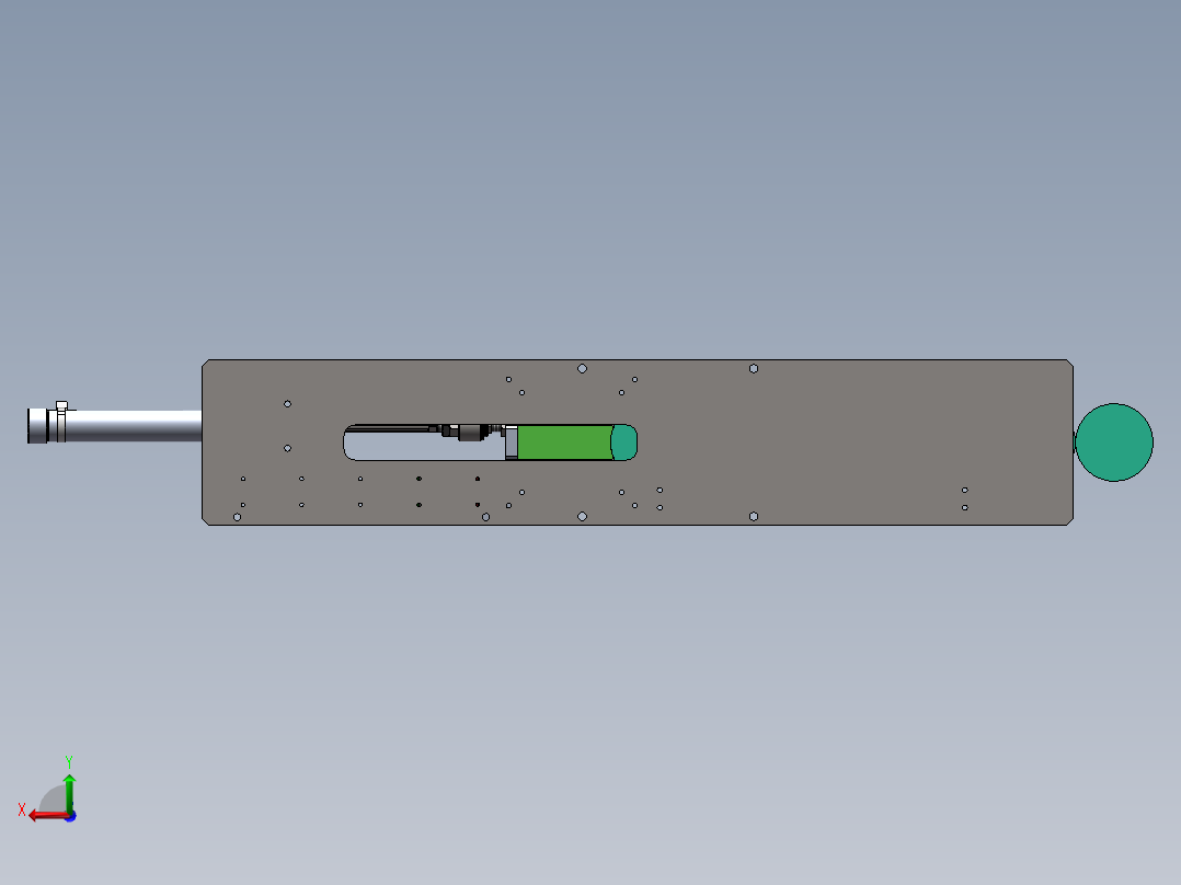 石墨片自动供料机构sw18可编辑后视图