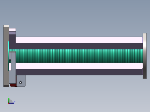 石墨片自动供料机构sw18可编辑左视缩略图