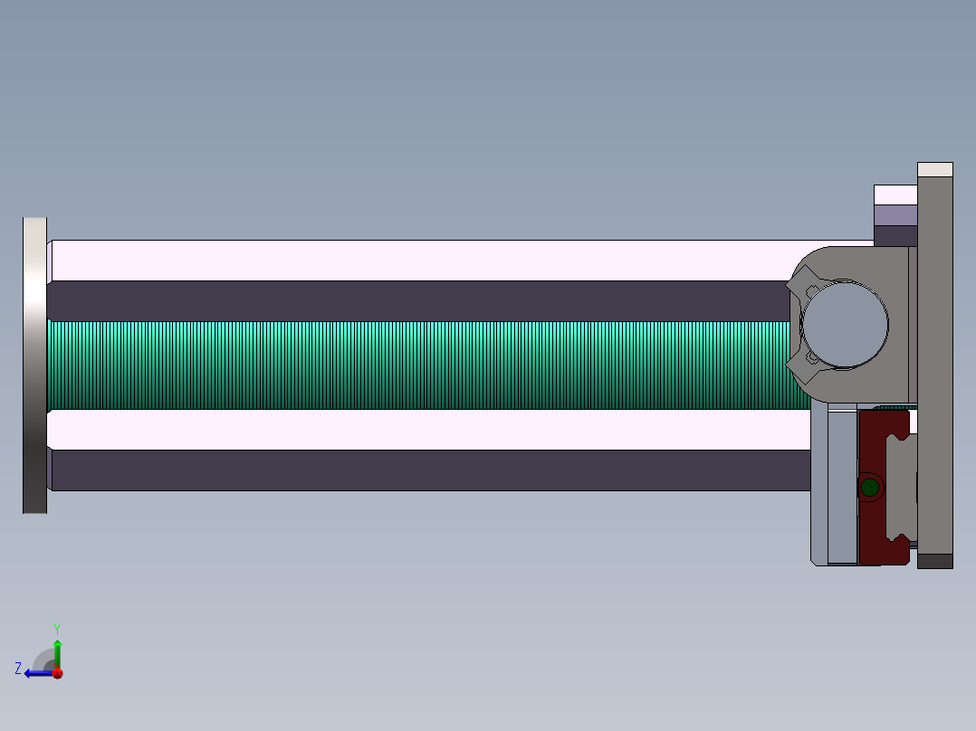 石墨片自动供料机构sw18可编辑右视图