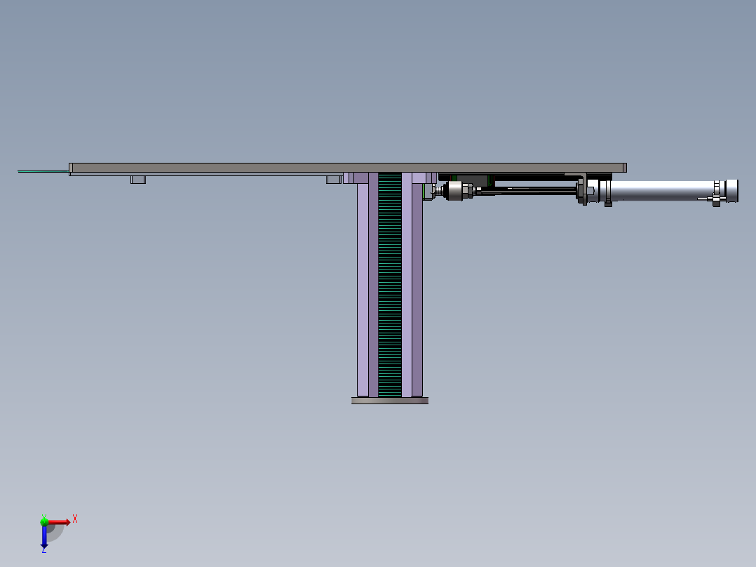 石墨片自动供料机构sw18可编辑俯视图