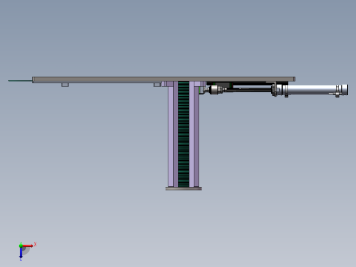 石墨片自动供料机构sw18可编辑俯视缩略图