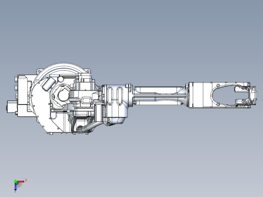 安川 motoman ma2010 STP俯视缩略图