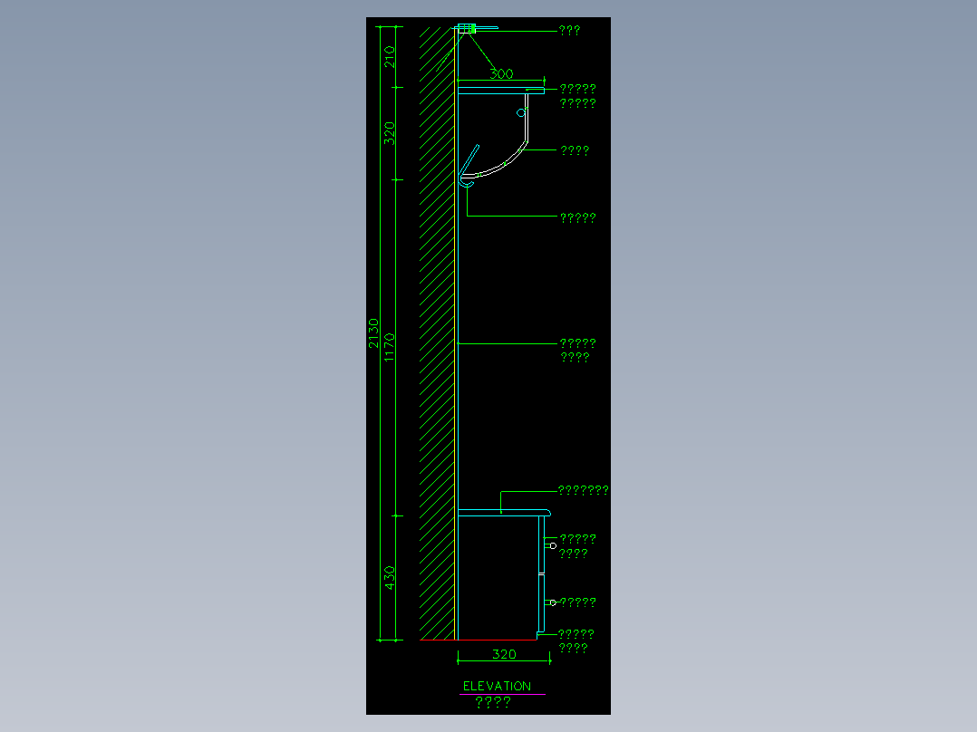 家装类CAD图块(五)-FH01076A