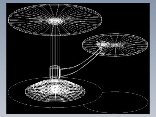 室内家具和灯具等的模型五-K-T19