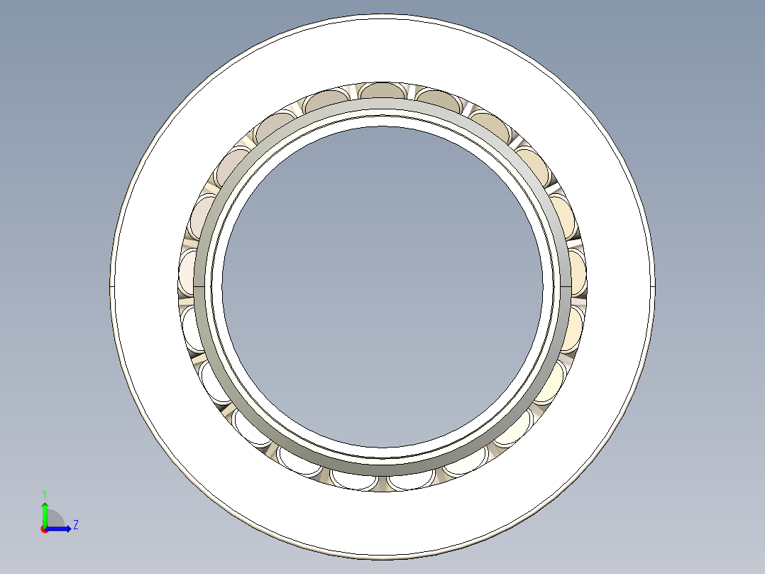 瑞典轴承公司滚动轴承设计左视图