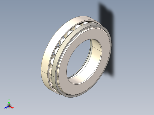 瑞典轴承公司滚动轴承设计正等轴测缩略图