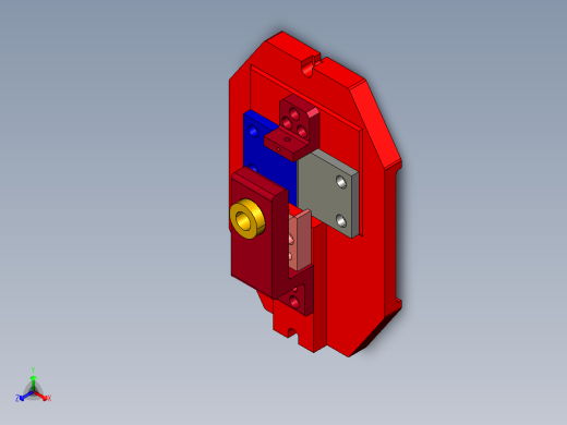 机床快换钻孔夹具3d图纸+2d装配图CAD轴类零件定位钻孔工装3d模型