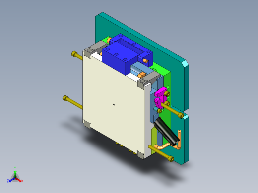 橡胶密封条注射模具