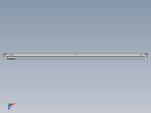 威洛博VL系列直线电机模组-VL17E1-S1900俯视缩略图