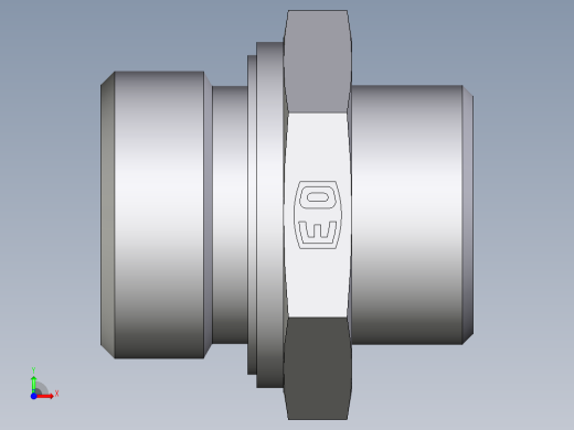 卡套式工业通用硬管接头EO_Male_Stud_connector_GE22LR1EDOMDCF前视缩略图