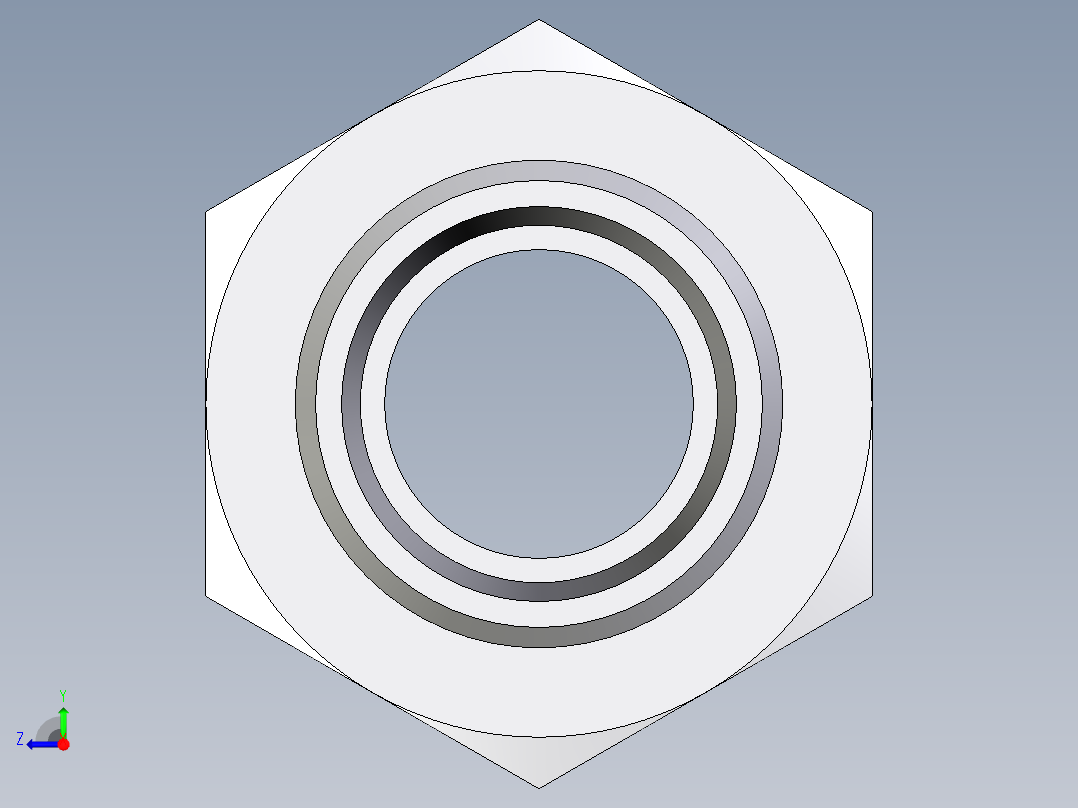 卡套式工业通用硬管接头EO_Male_Stud_connector_GE22LR1EDOMDCF右视图