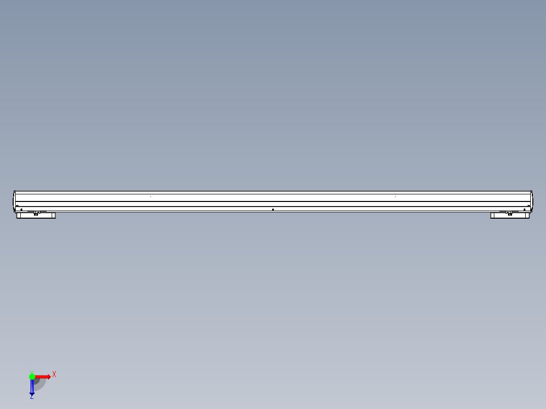 威洛博LC系列3d模型模组2LC22H1Y-S1750俯视图