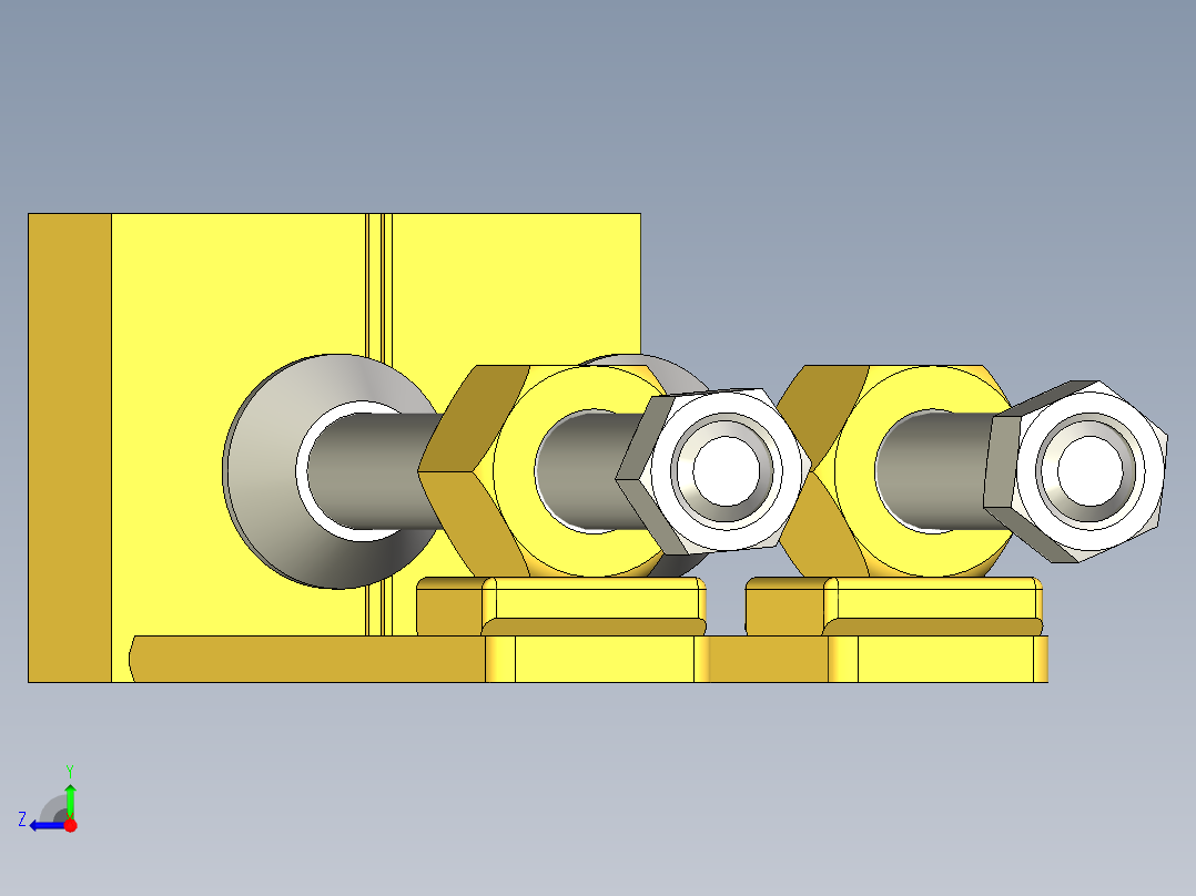 焊接曲线右视图