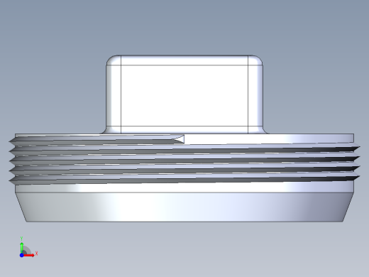 船舶管路系统S24B_SeaDrainPLUS_CleanPlug-MPT_37E177004_4in Sea Drain Plus - Plug - MPT前视缩略图