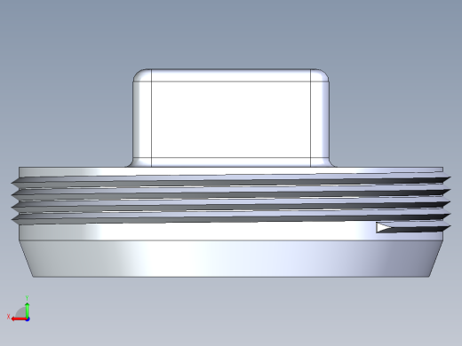 船舶管路系统S24B_SeaDrainPLUS_CleanPlug-MPT_37E177004_4in Sea Drain Plus - Plug - MPT后视缩略图