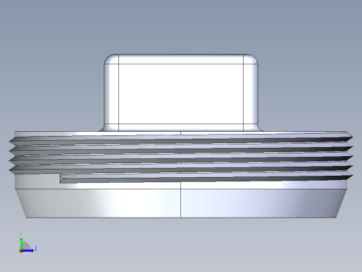 船舶管路系统S24B_SeaDrainPLUS_CleanPlug-MPT_37E177004_4in Sea Drain Plus - Plug - MPT左视缩略图