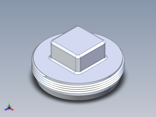 船舶管路系统S24B_SeaDrainPLUS_CleanPlug-MPT_37E177004_4in Sea Drain Plus - Plug - MPT正等轴测缩略图