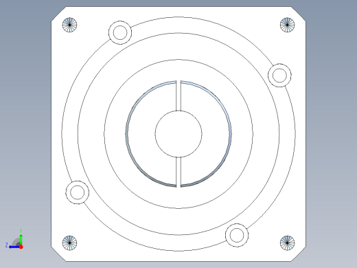 直齿孔PLF120-L2-LC 22-110-145-M8右视缩略图