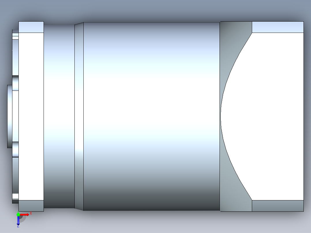 直齿孔PLF120-L2-LC 22-110-145-M8俯视图