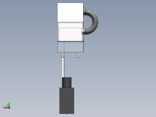 真空泵空气净化过滤系统后视缩略图