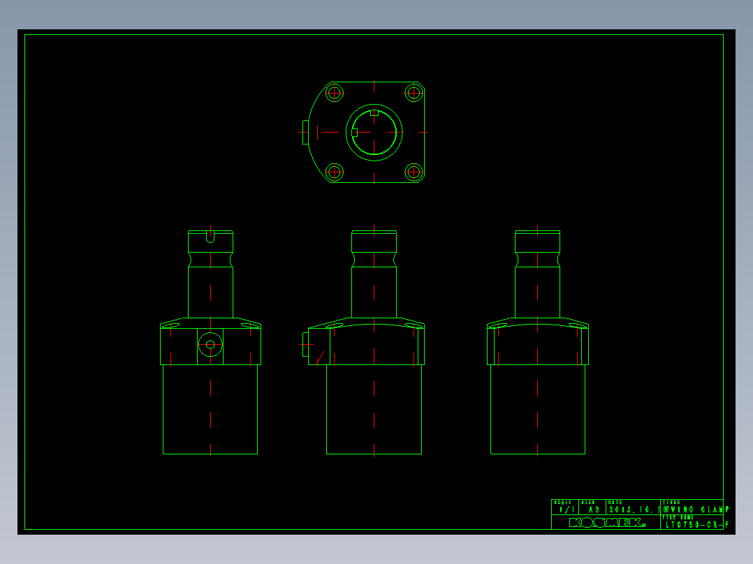 KOSMEKLT0750-CR-F多系列多零件图纸模型多系列多零件图纸模型