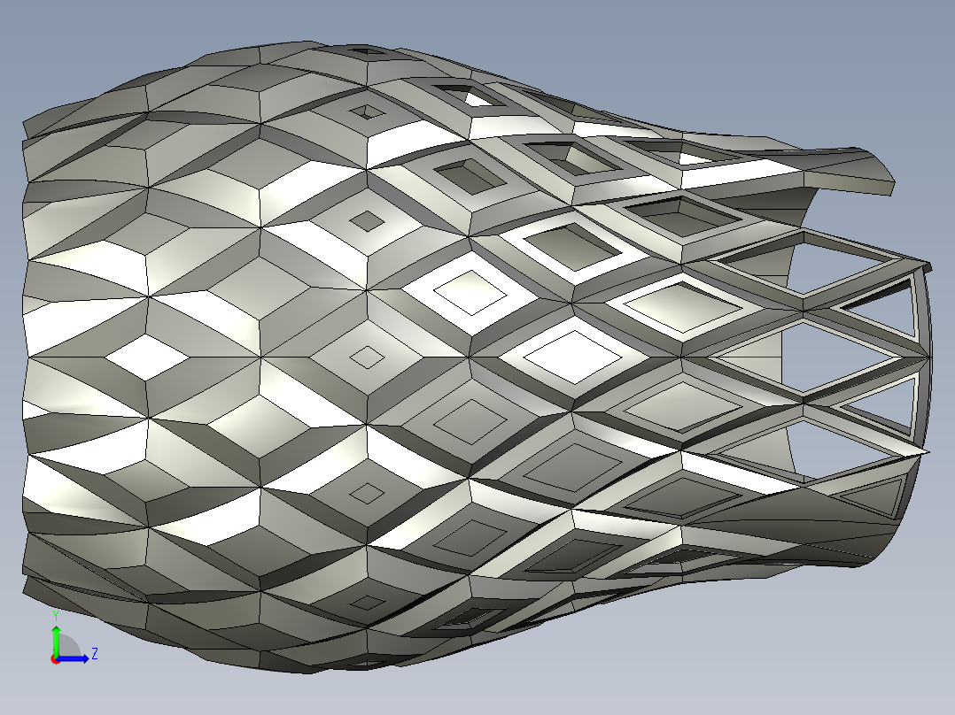 3D打印花瓶 （2）左视图