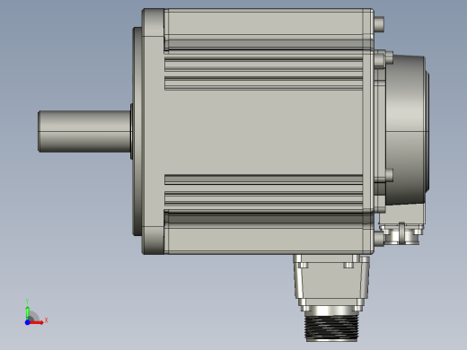 电机MS6G-130CM15B2-21P5前视缩略图