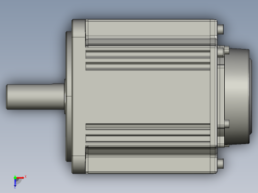 电机MS6G-130CM15B2-21P5俯视缩略图